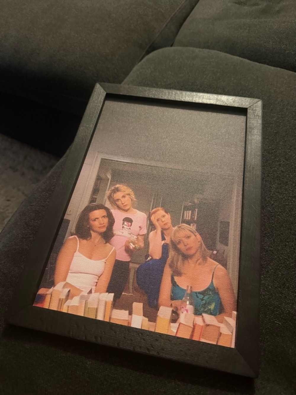 Funny SATC Canvas in Frame